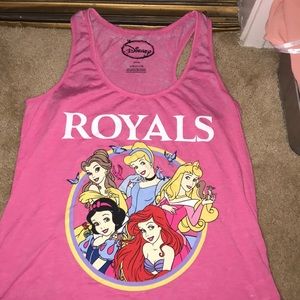Disney princess : Royals tank : pink